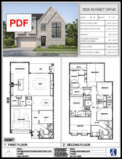 2628 Sunset Marketing Sheet With Colors